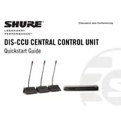 Shure DIS-CCU Microphone manual cover