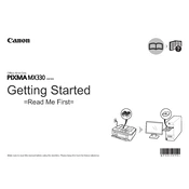 Canon Pixma MX330 Series K10332 manual cover