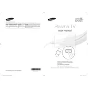 Samsung E6500 Series TV manual cover