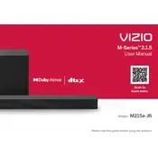 Vizio M215a-J6 TV