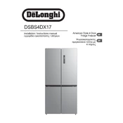 DeLonghi DSBS4DX17 manual cover