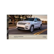 Jeep Grand Cherokee SRT 2018 SUV manual cover