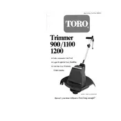 Toro 900 51215 Trimmer manual cover