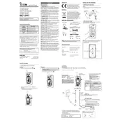 Icom BC-247 Docking Station manual cover