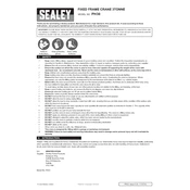 Sealey PH30 Crane manual cover