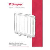 Dimplex Quantum QM050RF Heater manual cover