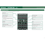 Roland System-530 manual cover