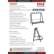 Pyle PGST53 Guitar Rack manual cover