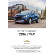 Chevrolet Trax 2018 manual cover