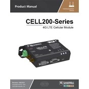 Campbell Scientific CELL205 Cellular Module manual cover