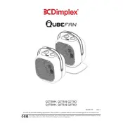 Dimplex Qube Fan Q2TS Heater manual cover