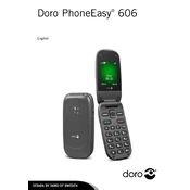 Doro PhoneEasy 606 Phone manual cover