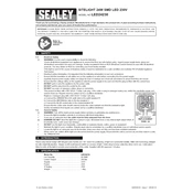 Sealey LED24230 Sitelight manual cover