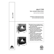 Jotul F 500 Oslo CF Stove manual cover