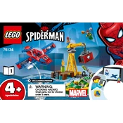 LEGO Spiderman 76134-1 Construction Set manual cover