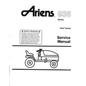 Ariens 936 Series 936002 Tractor