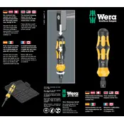 Wera 921 Kraftform Plus Impact Series 900 Screwdriver manual cover