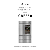 Caple CAFF60 Refrigerator manual cover