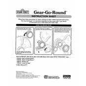 Fisher Price Mattel Gear Go Round 90443 Toy manual cover