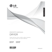 LG DLGX5102W DLGX5102W.ABWEEUS Dryer manual cover