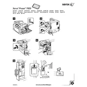 Xerox Phaser 7800 SD Card Printer manual cover