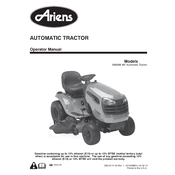 Ariens 936 Series 936098 Tractor manual cover