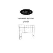 Crosley CF90001 Headboard manual cover