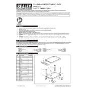 Sealey CX203 Trolley manual cover