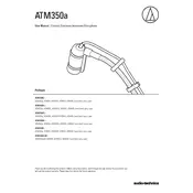 Audio-Technica AT8468 Microphone manual cover