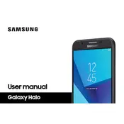 Samsung Galaxy HALO Cricket SM-J727AZKZAIO Phone
