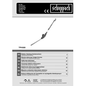 Scheppach TPH500 5910505901 Hedge Trimmer manual cover