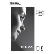 Toshiba Regza 32XV623 TV manual cover