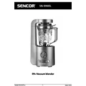 Sencor SBU 8900SL Blender manual cover