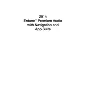 Toyota 4Runner Entune 2014 SUV manual cover