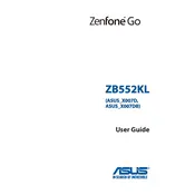 ASUS ZenFone Go (ZB552KL) Phone manual cover