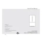 Viking VCFF236 Refrigerator manual cover