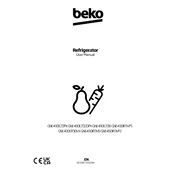 Beko GNE490E20B manual cover