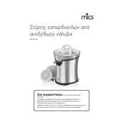 Mics MC10CJ19E manual cover