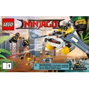 LEGO 70609-1 Construction Set manual cover