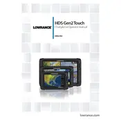 Lowrance HDS Gen2 Touch Chartplotter