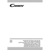 Candy CSDH 9110 AQ manual cover