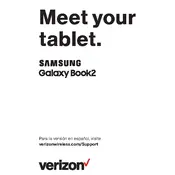 Samsung Galaxy Book2 12 Verizon SM-W737VZSBVZW Tablet manual cover