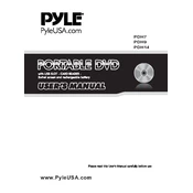 Pyle PDH7 DVD Player manual cover