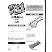 Radica Mattel Mindflex Duel Game T8498 Toy manual cover