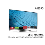 Vizio M492i-B2 TV manual cover