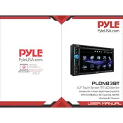 Pyle PLDN83BT Monitor manual cover