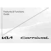 Kia Carnival 2023 Minivan manual cover