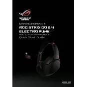 ASUS ROG Strix Go 2.4 Electro Punk Headphones manual cover