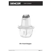 Sencor SHB 4330WH Food Chopper manual cover