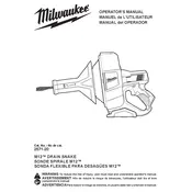 Milwaukee M12 2571-20 Auger manual cover